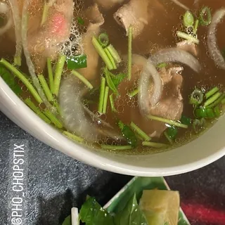 P5. Cooked Beef, and Meatball Pho/Ph Chn, B Vin