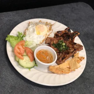 C3. Grilled Beef Rice Plates