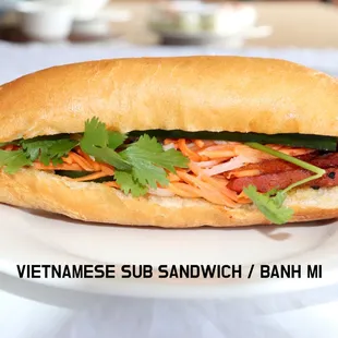 a vietnamese sub sandwich