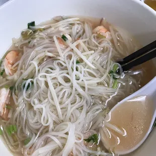 Shrimp pho