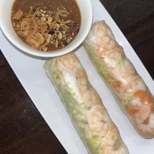 Shrimp spring roll