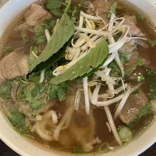 This is the new pho combination with everything (new recipe)