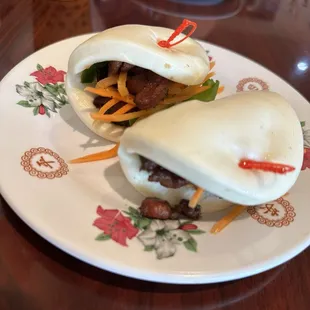 A8. Steamed Buns with Grilled Pork