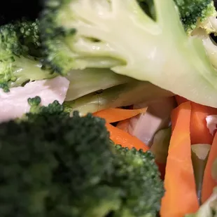 Hair on the broccoli