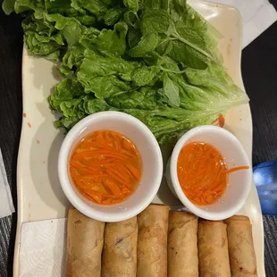 Fried egg rolls