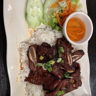Broken rice with Short ribs