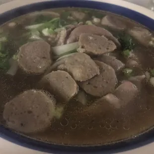 Meatballs Pho