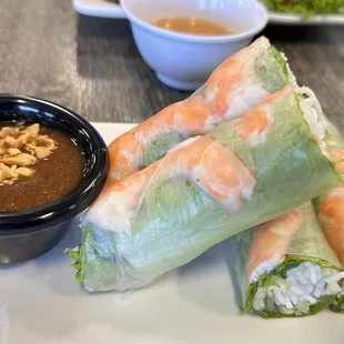 A1. Shrimp Springs Rolls