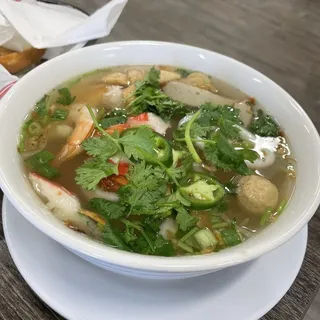 12. Seafood Noodle Soup