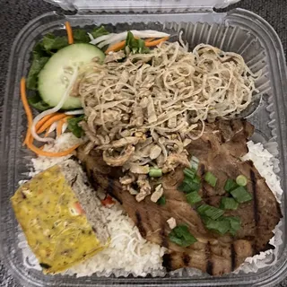 21. Grilled Pork Chop Plate