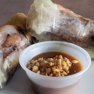 Grilled Pork Spring Roll