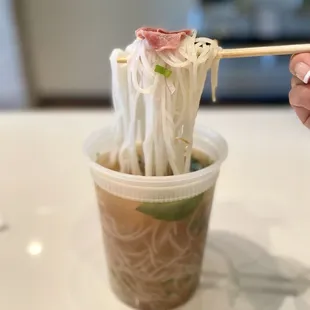 rare beef pho