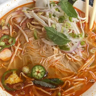 Spicy Seafood Pho