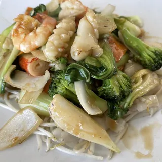 Seafood Stir Fry Combination