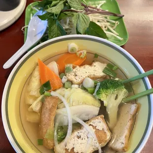 Vegetarian pho