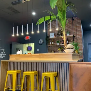 new updated bar area