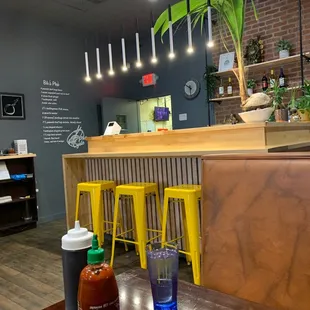 upgrade cashier/counter bar area at  Pho   Cyclo