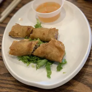 I can&apos;t eat pho without these crispy fried egg rolls!