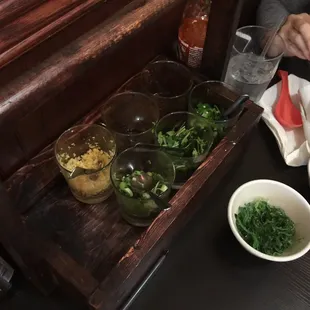 Make your own dipping sauce