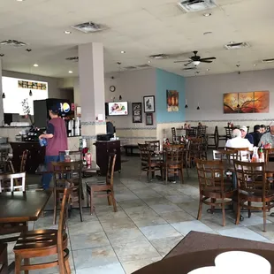 Restaurant dining area