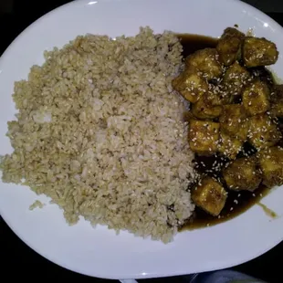 Sesame tofu