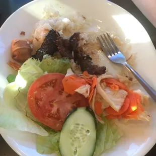 The beef was good and didn&apos;t make it to picture time