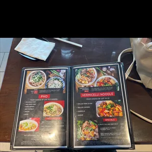 Menu 3 &amp; 4