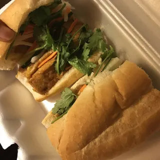 Fried Tofu Banh Mi