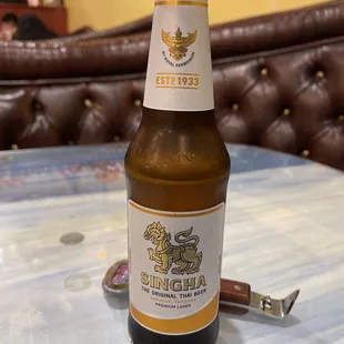 Singha Thai Beer