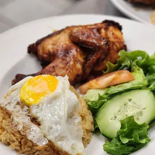 Com ga roti /crispy chicken rice