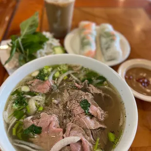 a bowl of pho dalat
