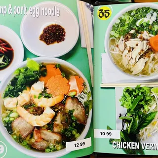 35. Chicken Vermicelli Noodle Soup