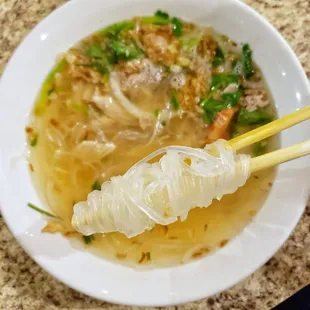 Their Hut Tieu you can order the glass noodles.