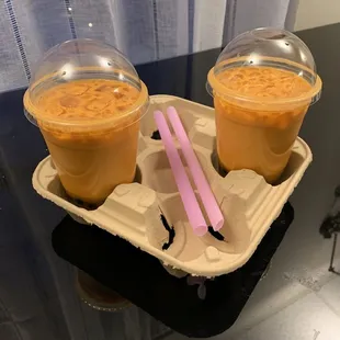 Thai Milk Tea with tapioca