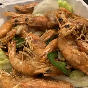 Salt and pepper shrimp