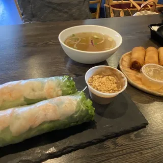 Pork and Chicken Egg Rolls