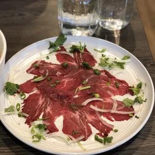 Rare Filet Mignon Slices