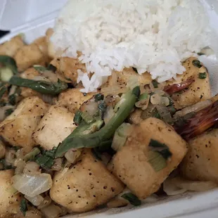 Salt &amp; Pepper Tofu