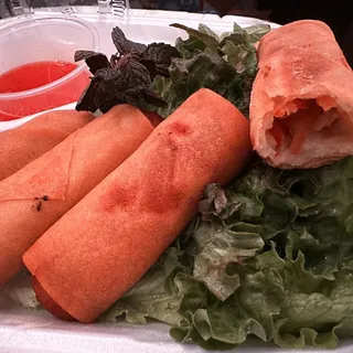 #1 Fried Vegetarian Egg Roll (4 rolls)
