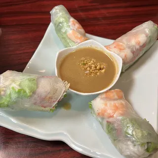 #4 Fresh Shrimp Spring Roll (2 rolls)