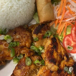 #28 Grilled Chicken w/ White Rice