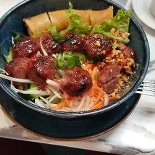 3. Grilled Pork Patties Spring Rolls