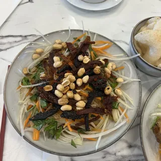 4. Papaya Beef Salad