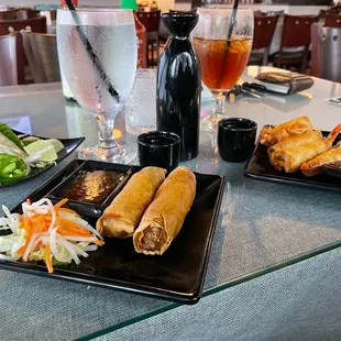 A2. Vietnamese Egg Roll A4. Rocket Shrimps