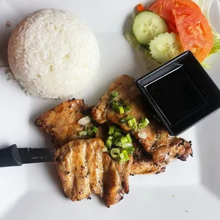 R3. Grilled Chicken Rice Plate