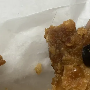 Hair in A6. Chicken Wing