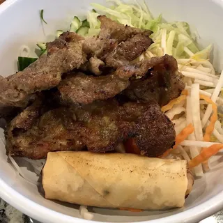 21. Grilled Pork & Eggroll Noodle Bowl