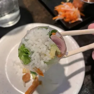 Seared Tuna Spring Roll