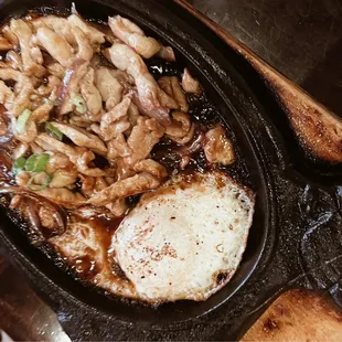 Sizzling Chicken Rice Plate