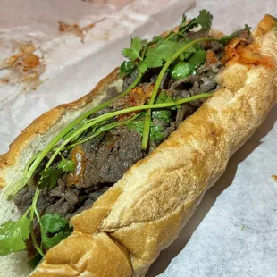 KBBQ Bahn Mi bread was good everything else was bland